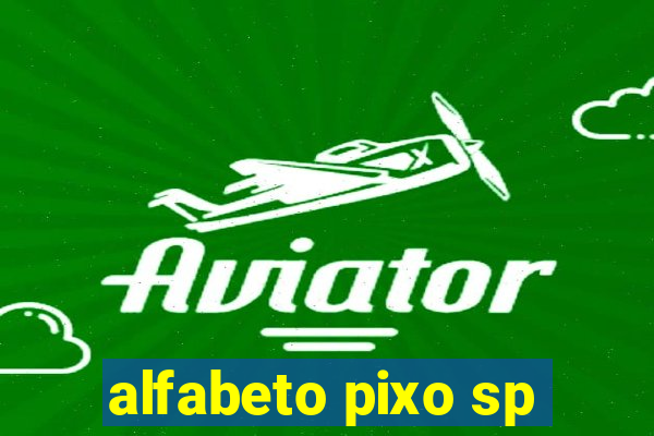 alfabeto pixo sp